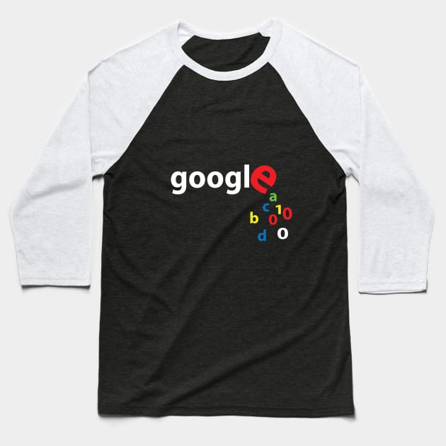 Google vibes Baseball T-Shirt by sdesign.rs